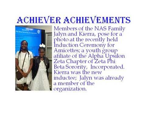 Achievers in the Spotlight 